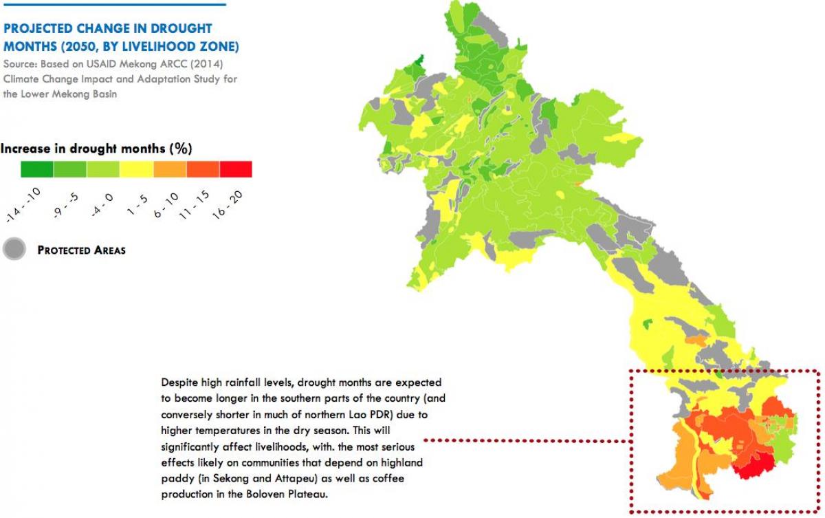 Mapa de laos climàtic