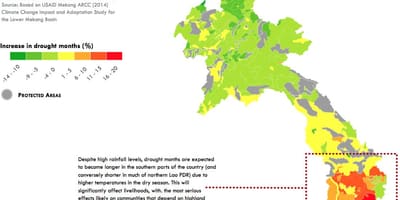 Mapa de laos climàtic
