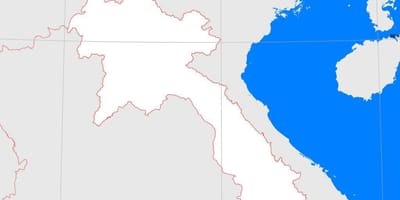 Mapa de laos esquema